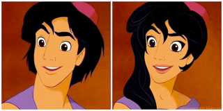 Illustration for article titled Disney Princes Get a Feminine Makeover in Gender-Bending Art Project